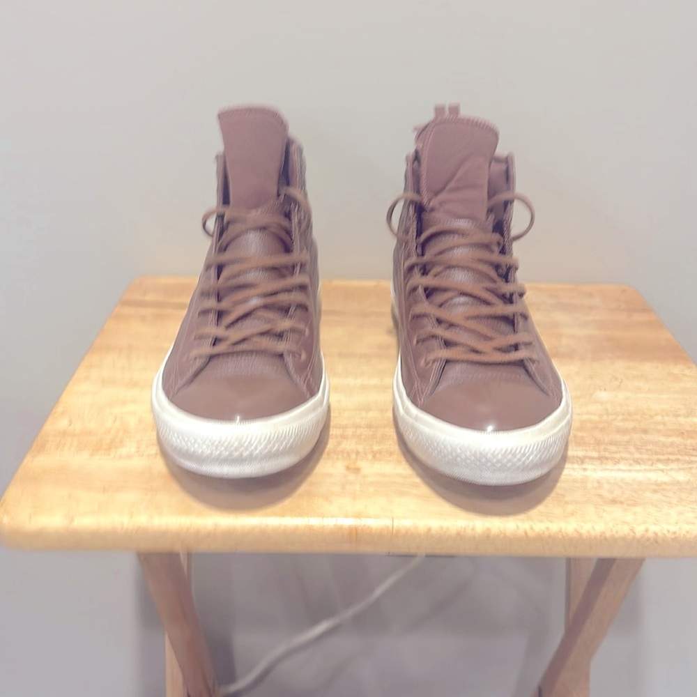 Converse All Star Chuck Taylor Counter Climate Waterproof Size 13 Brown Leather